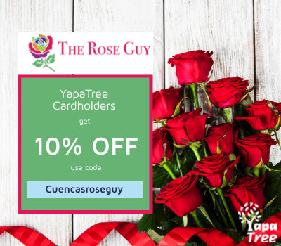 The Rose Guy 10 percent off with YapaTree Card 400 x 350
