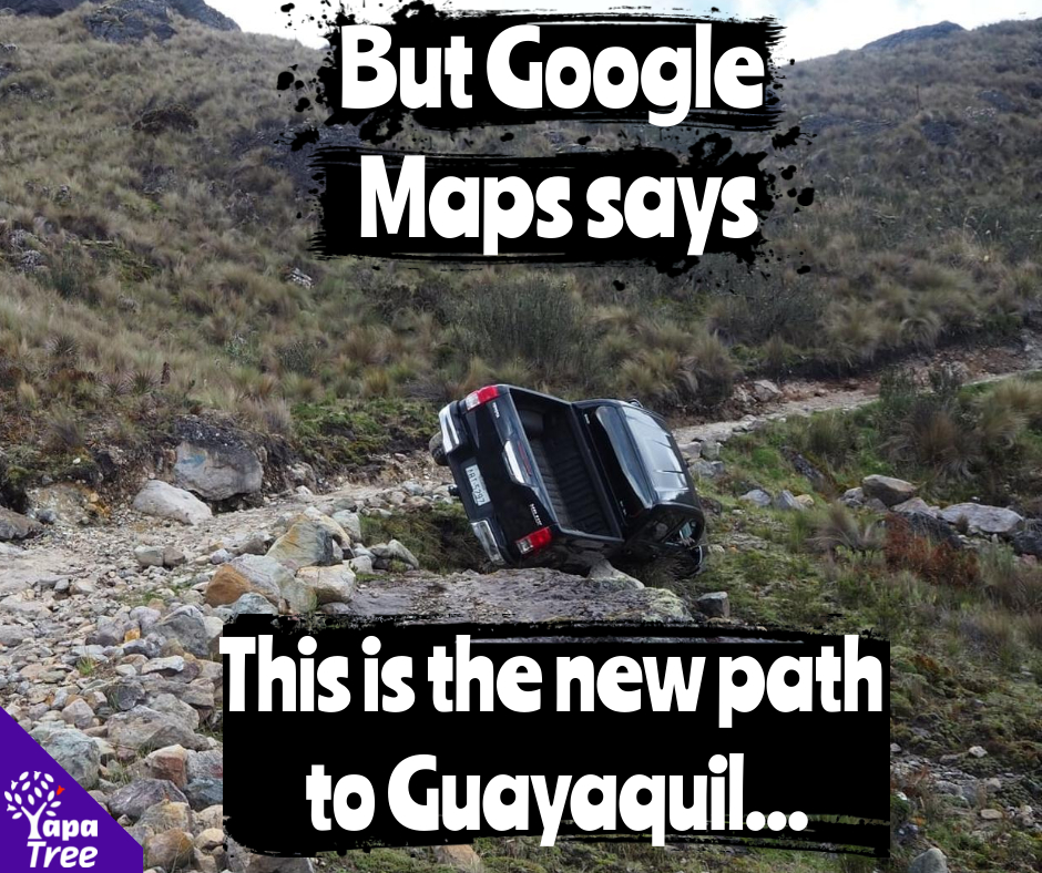 But Google Maps Says...