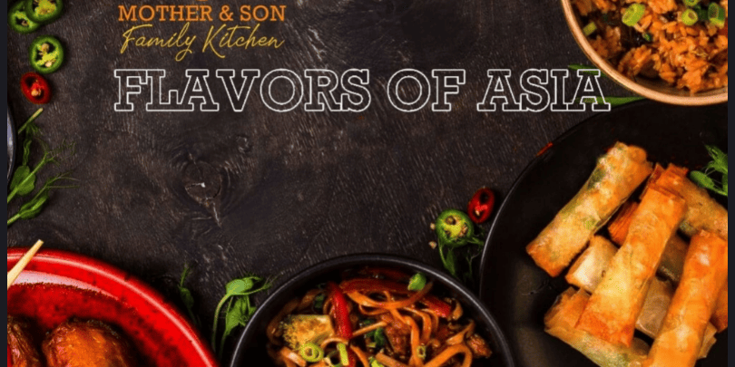 Mother & Son Family Kitchen Asian Food