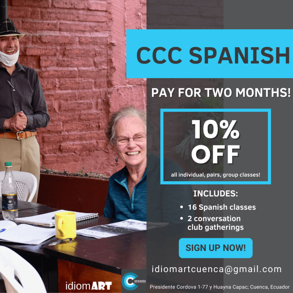 CCC Spanish at idiomART Cuenca