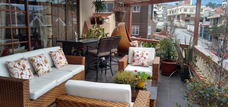 Beautiful Fully Furnished Apartment for Rent in El Centro - Terrace