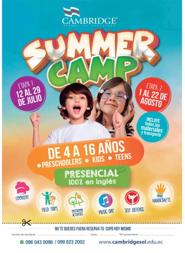 Summer Camp at Cambridge School of Languages
