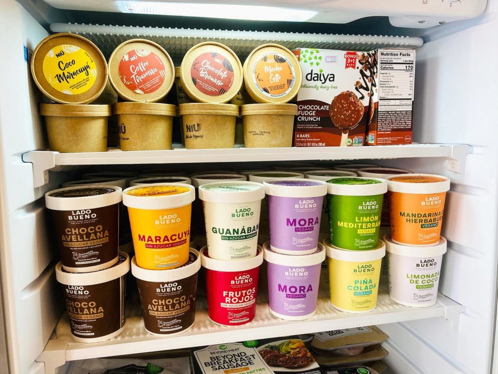 Vegan Ice Cream Selection