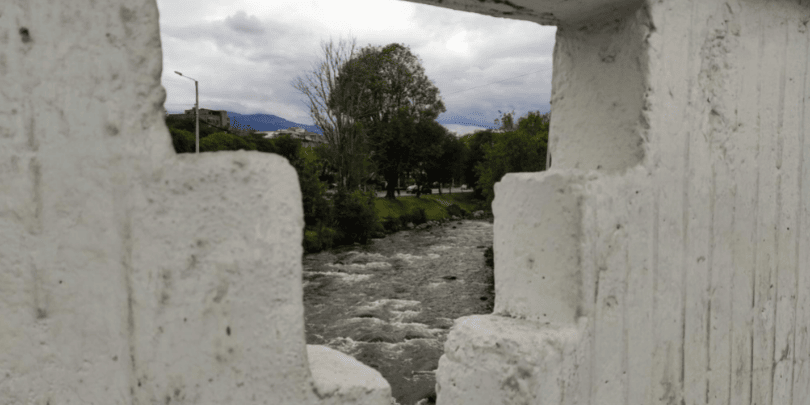 Tomebamba River Cuenca Bridge