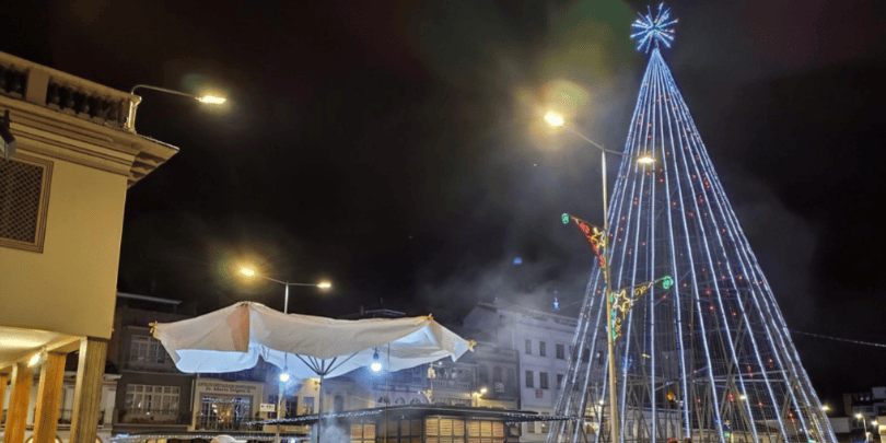 Cuenca by Night - Christmas Tree