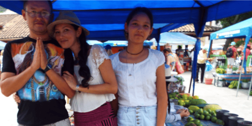 Chandrika and Gopal - Vilcabamba Organic Market