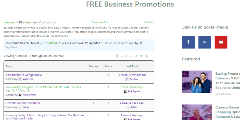 Free Business Promos