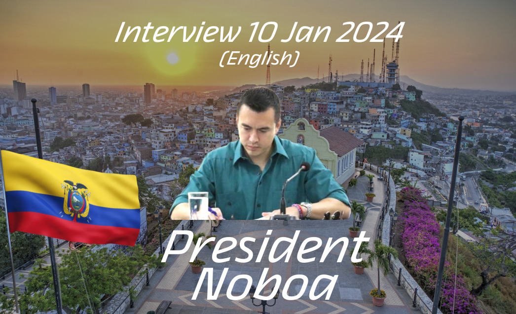 President Noboa Interview English