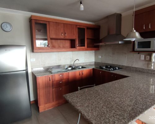 2 BDR Fully Furnished Apartment for Rent Near Solano - Kitchen
