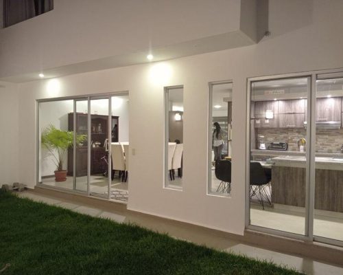 Beautiful 3BDR House For Sale in Ricaurte - Rear Doors