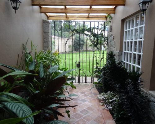 Beautiful House For Sale In Río Amarillo Back Entrance