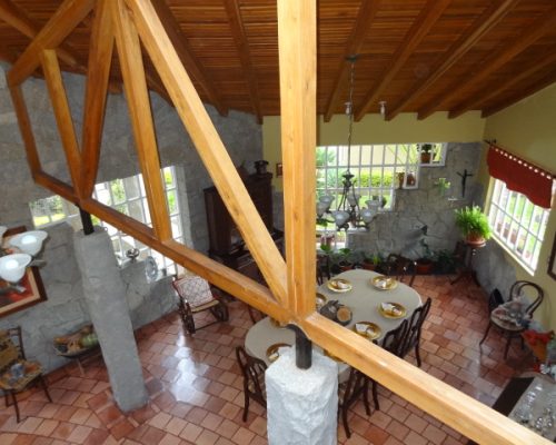 Beautiful House For Sale In Río Amarillo Dining Aerial 2
