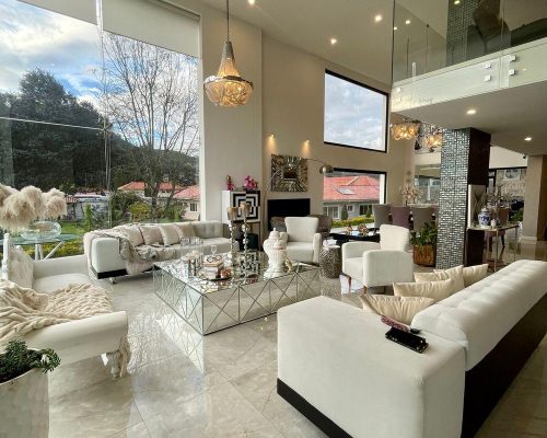 Breathtaking 3BDR Home in Cuenca's Most Exclusive Neighborhood (Turnkey Option)- livingroom