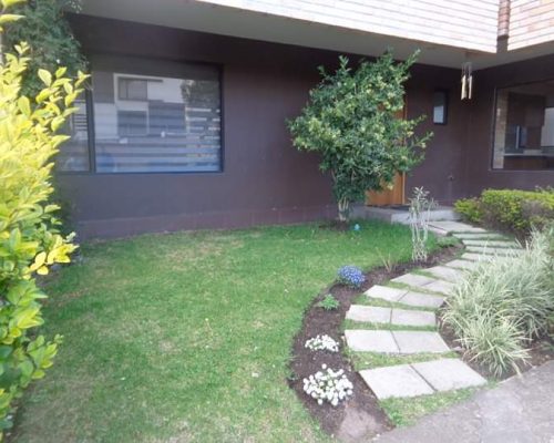 House For Sale In Private Community In Zona Del Tejar Front Garden