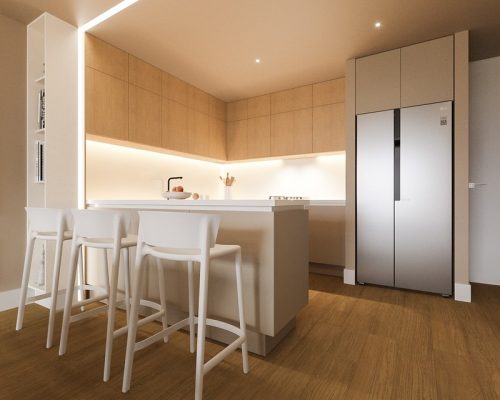 Luxury Apartments For Sale In 1 De Mayo Kitchen