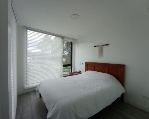 Modern 2BDR Riverfront Suite with Excellent Views of the City Bedroom