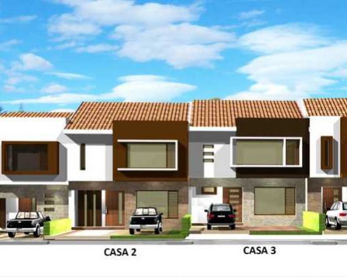 New Houses For Sale In Sector Ucumbamba Drawing