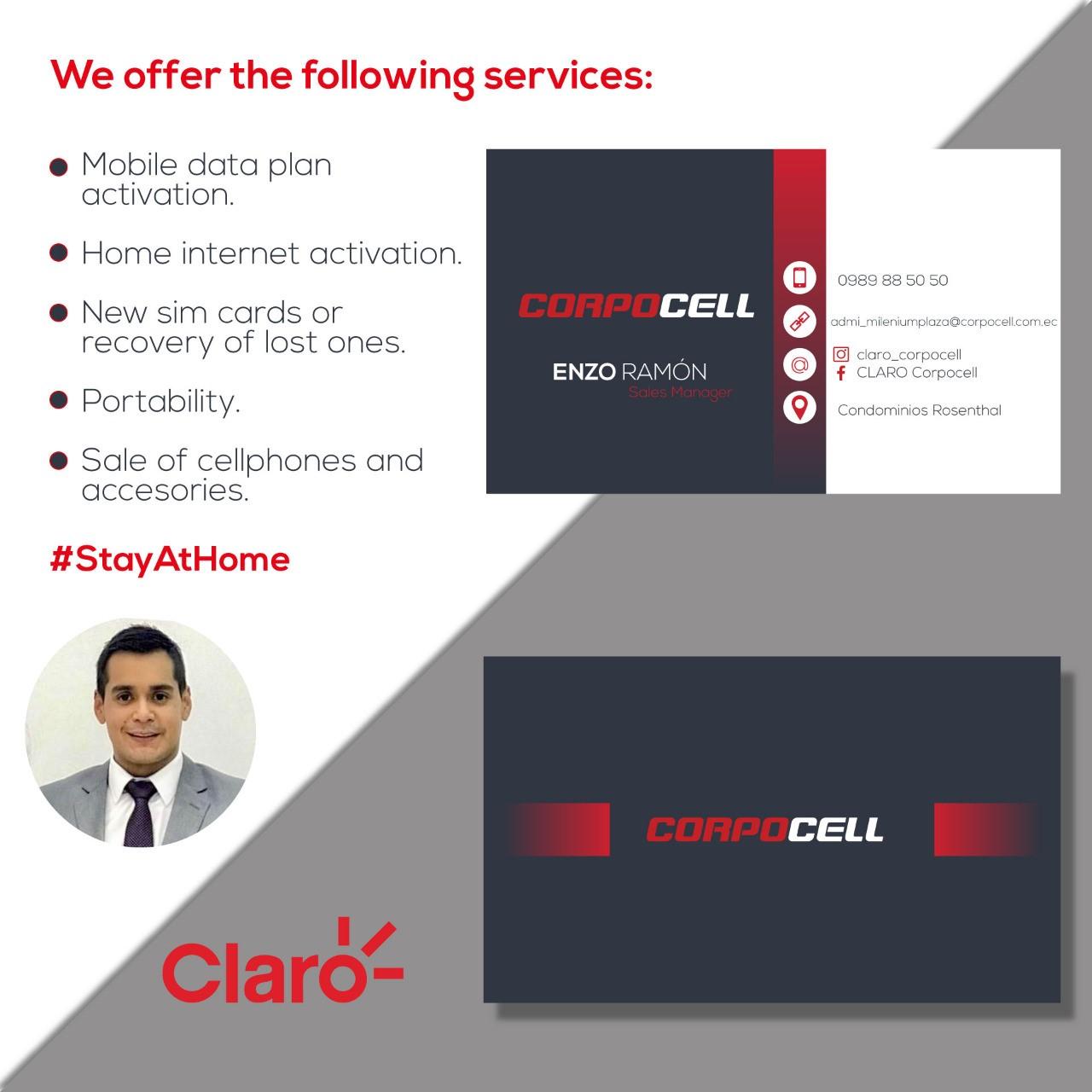CLARO operator support and service